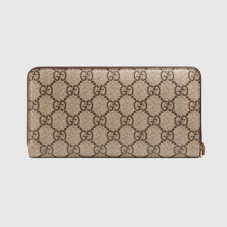 473953.K9GOT.8861.003.100.0030.Light Neo Vintage GG Supreme zip around wallet